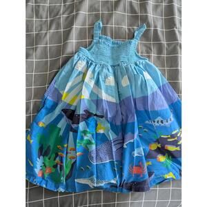 Boden Ocean scene dress